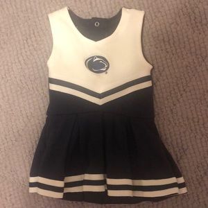 Penn state cheerleader baby outfit